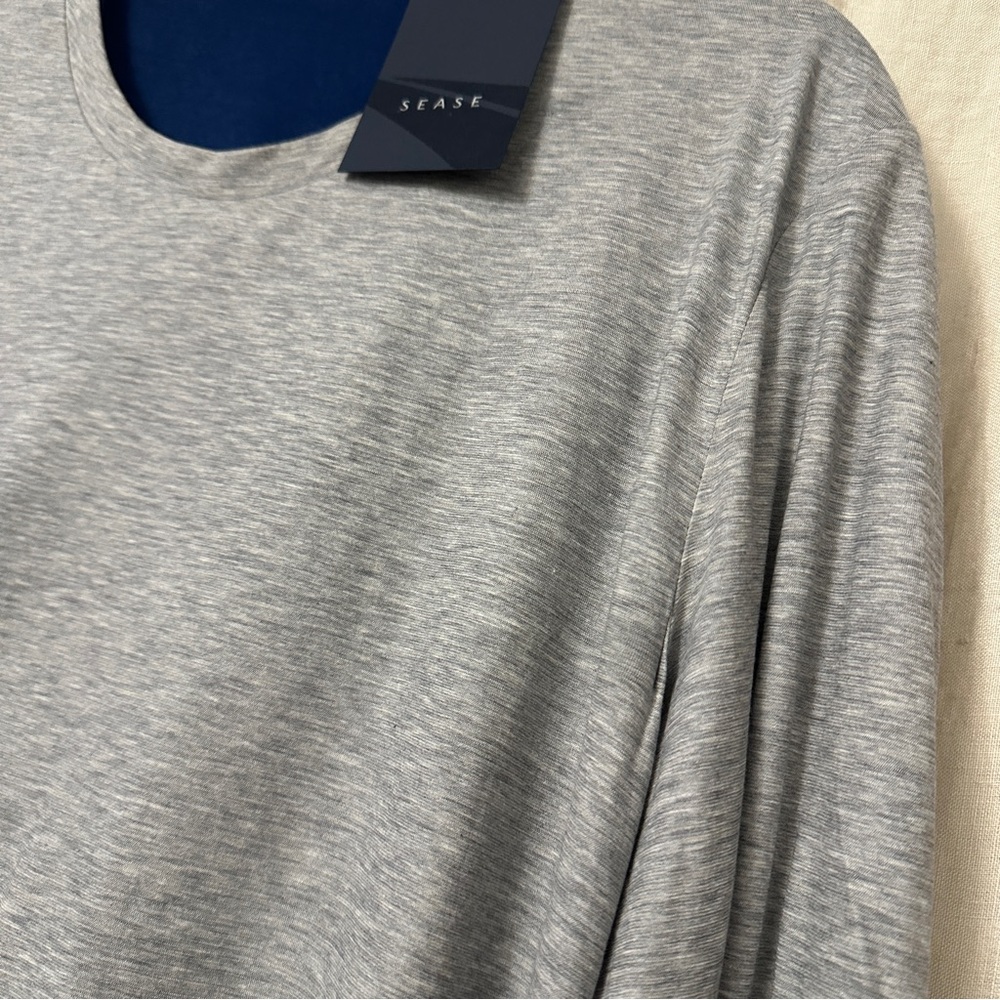 Sease Reversible Sweater - Blue/Gray - Picture 11 of 12